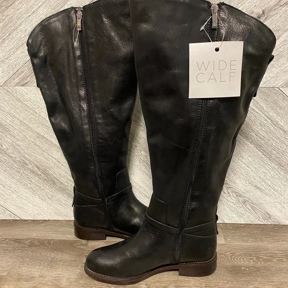 Franco Sarto | Haylie Wide Calf Riding Boots Size 6 NEW